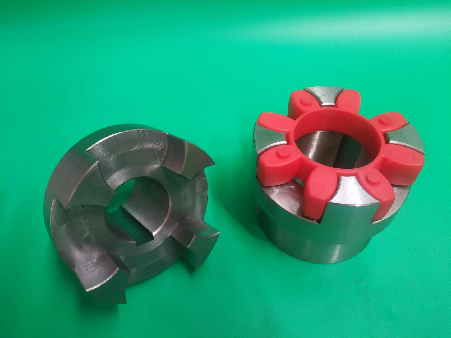 十年源头厂家45号钢高转速减速机专用gr弹性体传动星型弹性联轴器