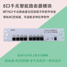 8口千兆路由器AC网关多媒体光纤入户弱电布线箱网络WiFi控制模块