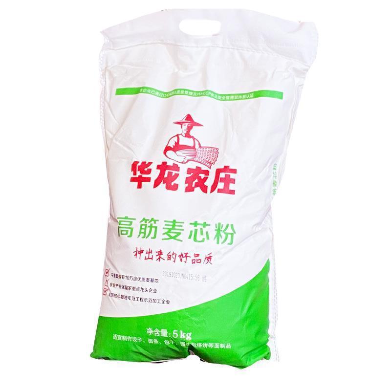 今麦郎面粉小麦华龙农庄头道粉5kg饺子粉面条粉馒头粉烙饼粉10斤