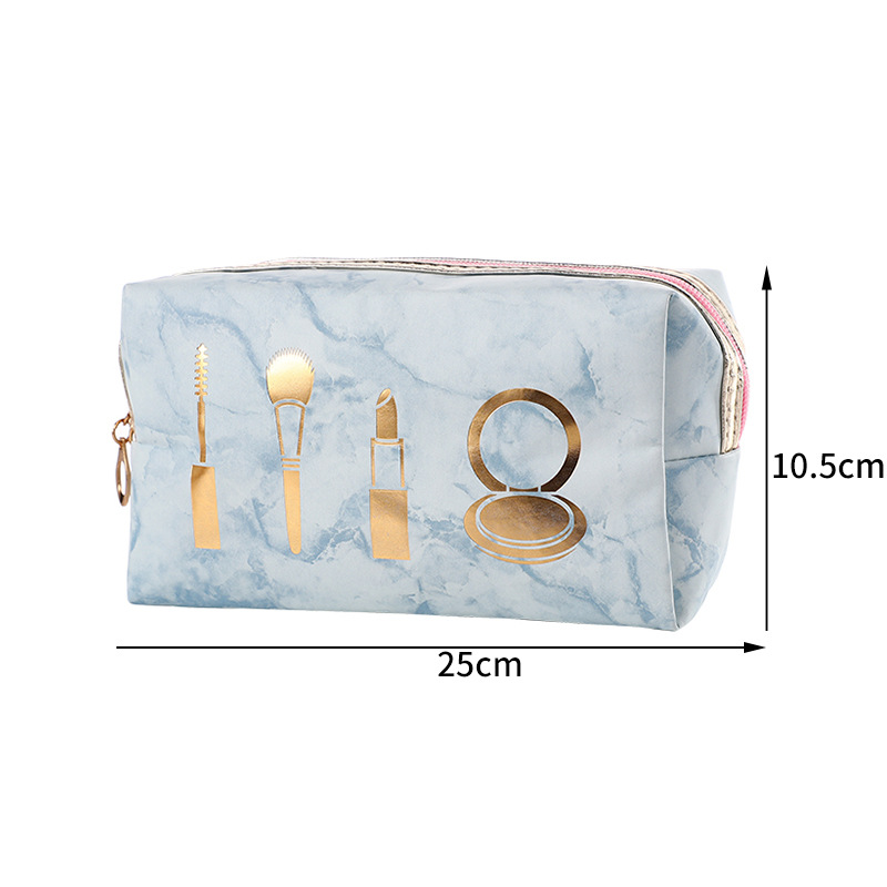 2023 New Travel Portable Cosmetic Bag Creative Letters Portable Storage Bag Personality Zipper Wash Bag in Stock