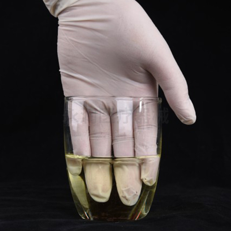 一次性乳胶橡胶手套麻面实验室食品牙科烘焙美容医生手套独立包装