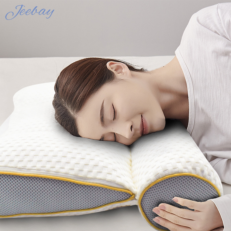 New Reverse Traction Cervical Spine Relief Memory Pillow Neck Protection Improve Sleeping Pillow