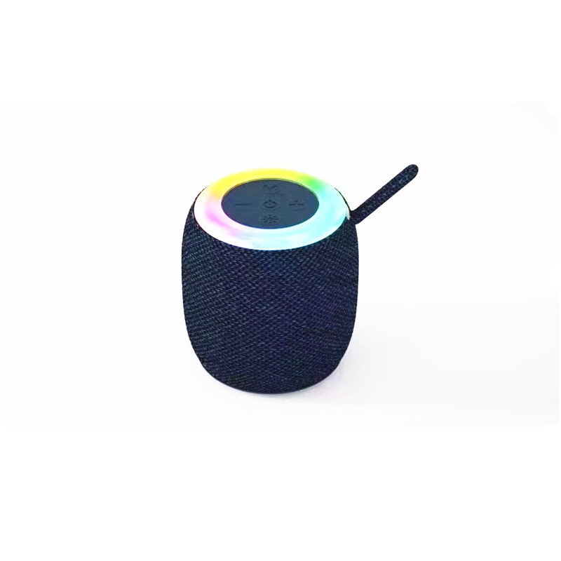 Foreign Trade Amazon New Colorful Fabric Wireless Bluetooth Speaker Outdoor Portable Card Small Speaker Subwoofer