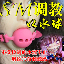 女用口塞口球 马具口枷 成人情趣性用品调教男狗奴另类玩具口水球