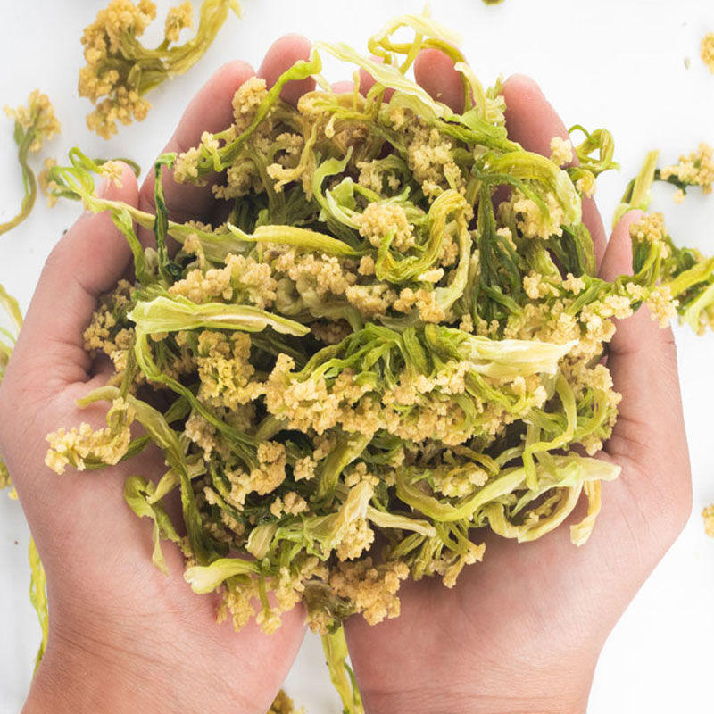 花菜干菜花干干花菜脱水蔬菜干椰菜花干货干菜农家自制土特产包邮