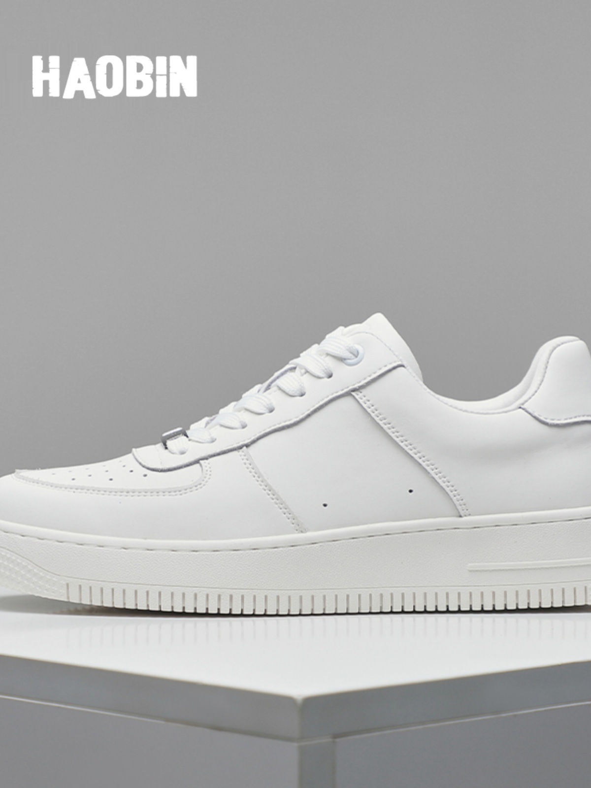 浩宾男鞋【2024浩宾新款】春秋新款af1情侣系带休闲男士百搭时尚