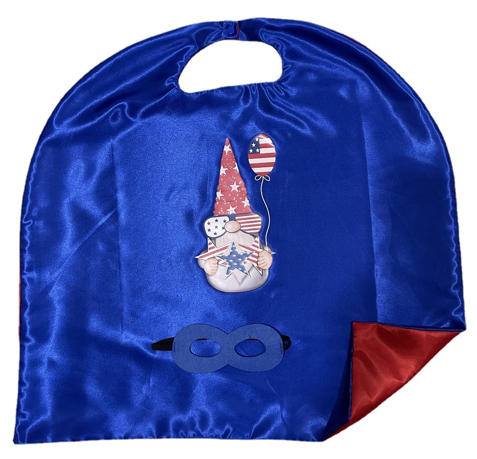 儿童超人披风斗篷面具眼罩 超英雄披风斗篷 cosplay-阿里巴巴