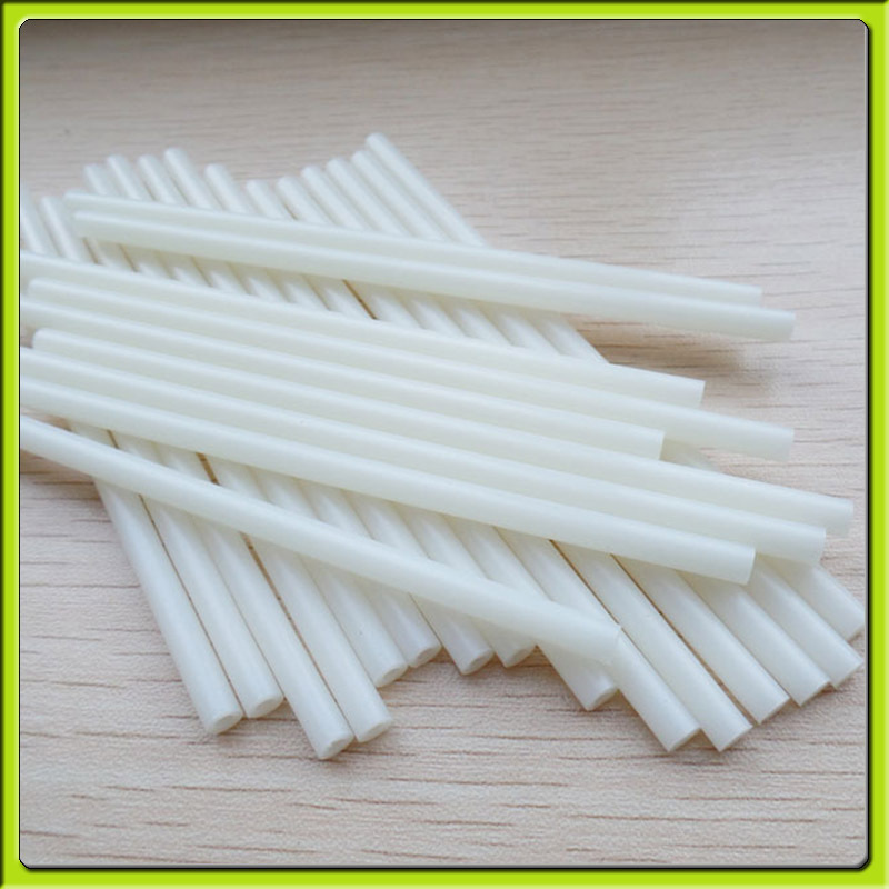 乳白色abs硬管批发直径4mm口服液小吸管abs材质塑料管尺寸可定