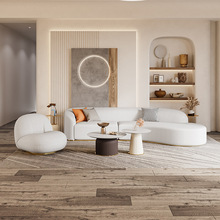 家用沙发简约款客厅科技布转角沙发北欧大中型组合沙发套装