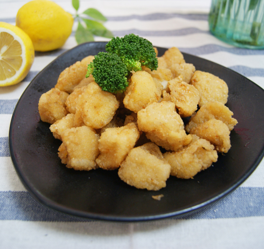 三统万福  盐酥杏鲍菇 油炸小吃半成品批发