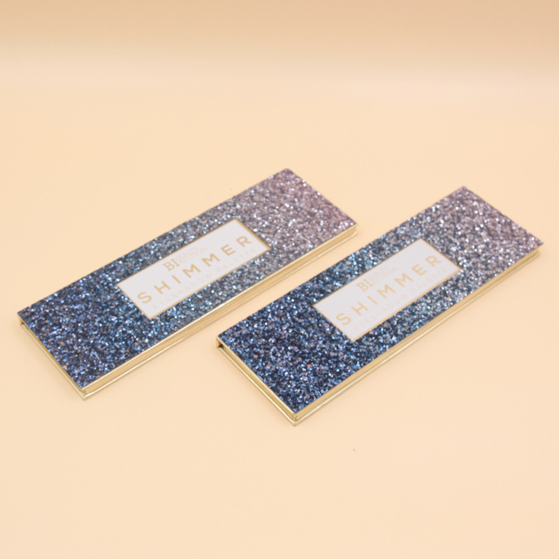 新款20色眼影盒定制磁铁纸眼影盘眼影纸盘眼影纸盒纸眼影空盒定做