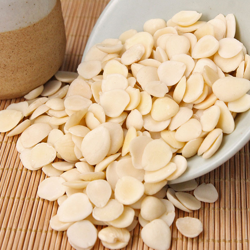 厂家货源甜杏仁片 500g 杏仁大颗粒散装1斤