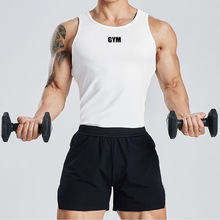 肌肉健身兄弟夏季新款健身背心男士上衣户外跑步休闲运动无袖工字