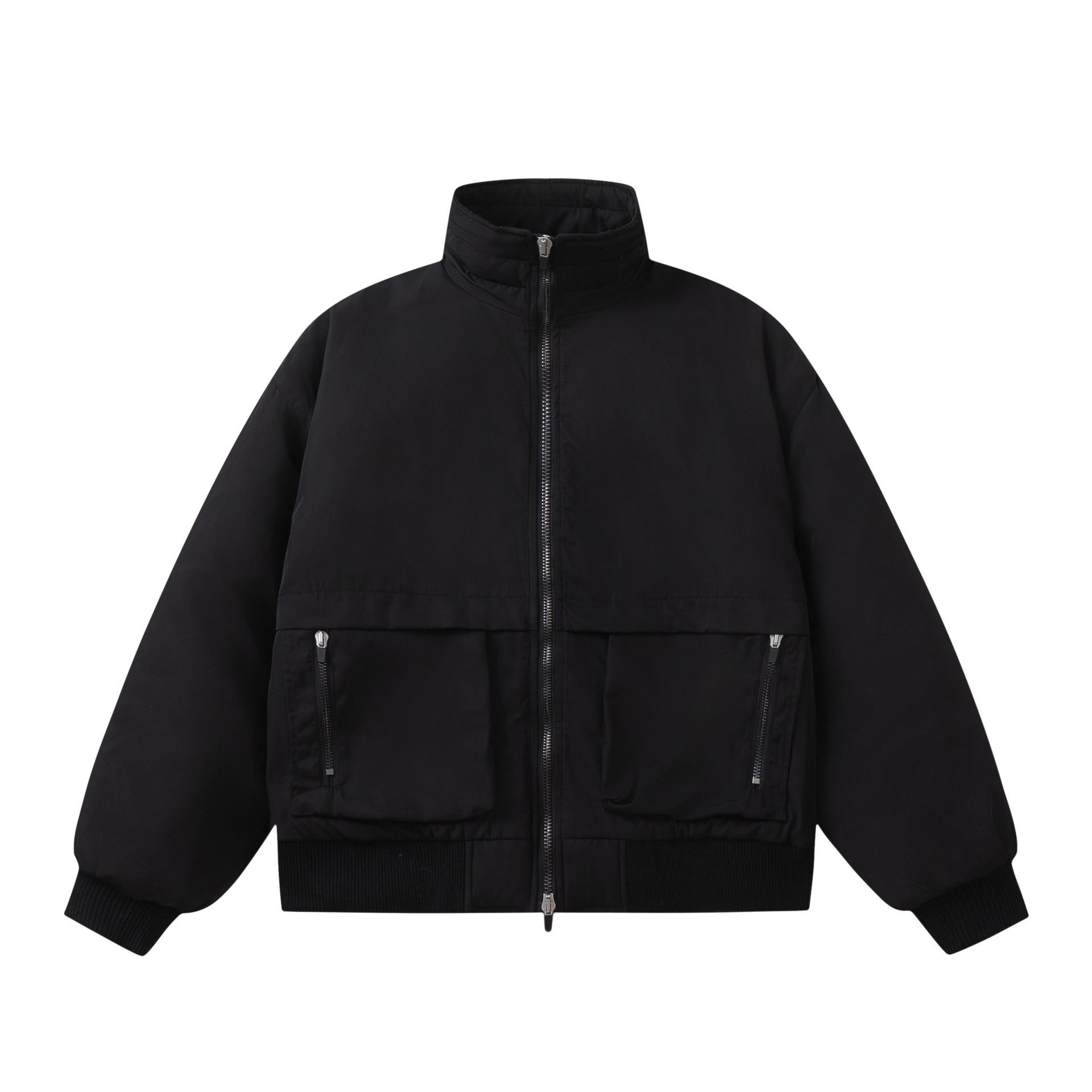 2023秋冬新款fog主线第六季拉链棉服加厚立领外套男女同款一件批