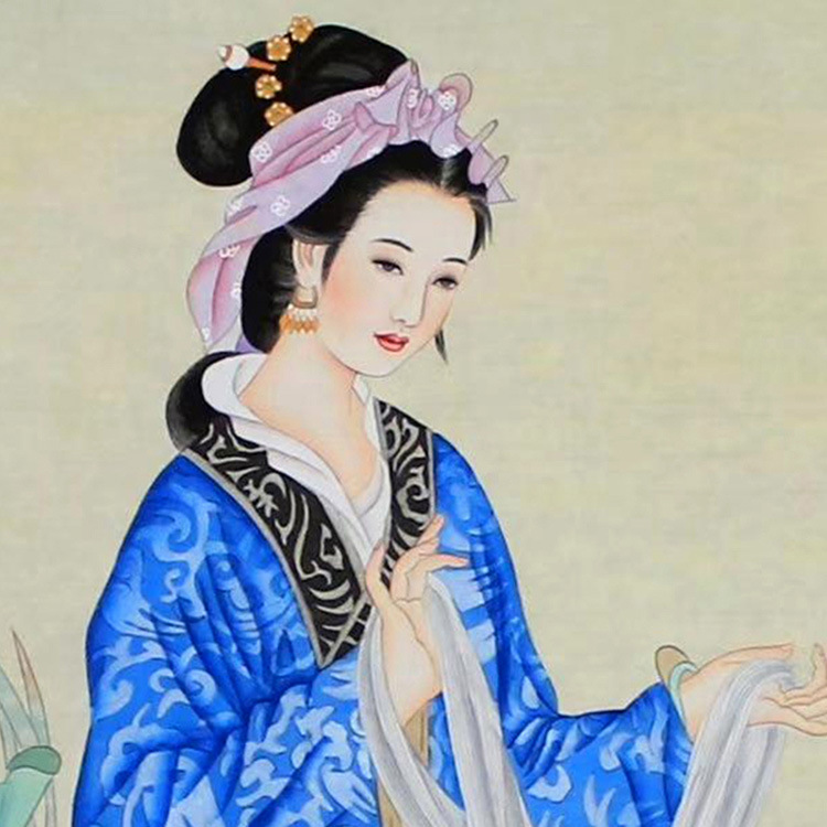 中国古代美女名画作品图片