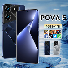 跨境手机POVA5 亚马逊速卖通爆款2GB+16GB真实3G网络200+500mp
