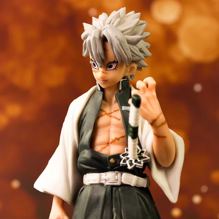 酷玩动漫 鬼灭之刃 不死川实弥 原色 异色 站姿 摆件 盒装手办