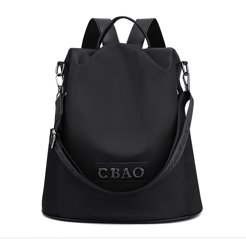 Chibao Backpack New Oxford Cloth Women's Backpack Versatile Fashion Large Capacity Travel Bag Casual and Lightweight