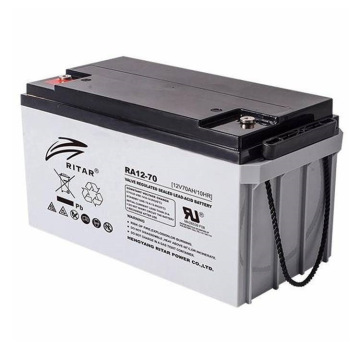 润达蓄电池ra12-100免维护铅酸蓄电池 12v120ah电力系统光伏电池