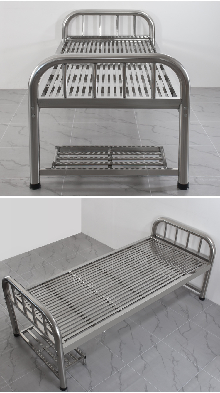 医院不锈钢床护理床病床或可拆加百中粗支持定做尺寸