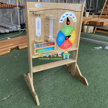幼儿园早教中心儿童户外玩具科学实验气象台木制套装游乐大设备