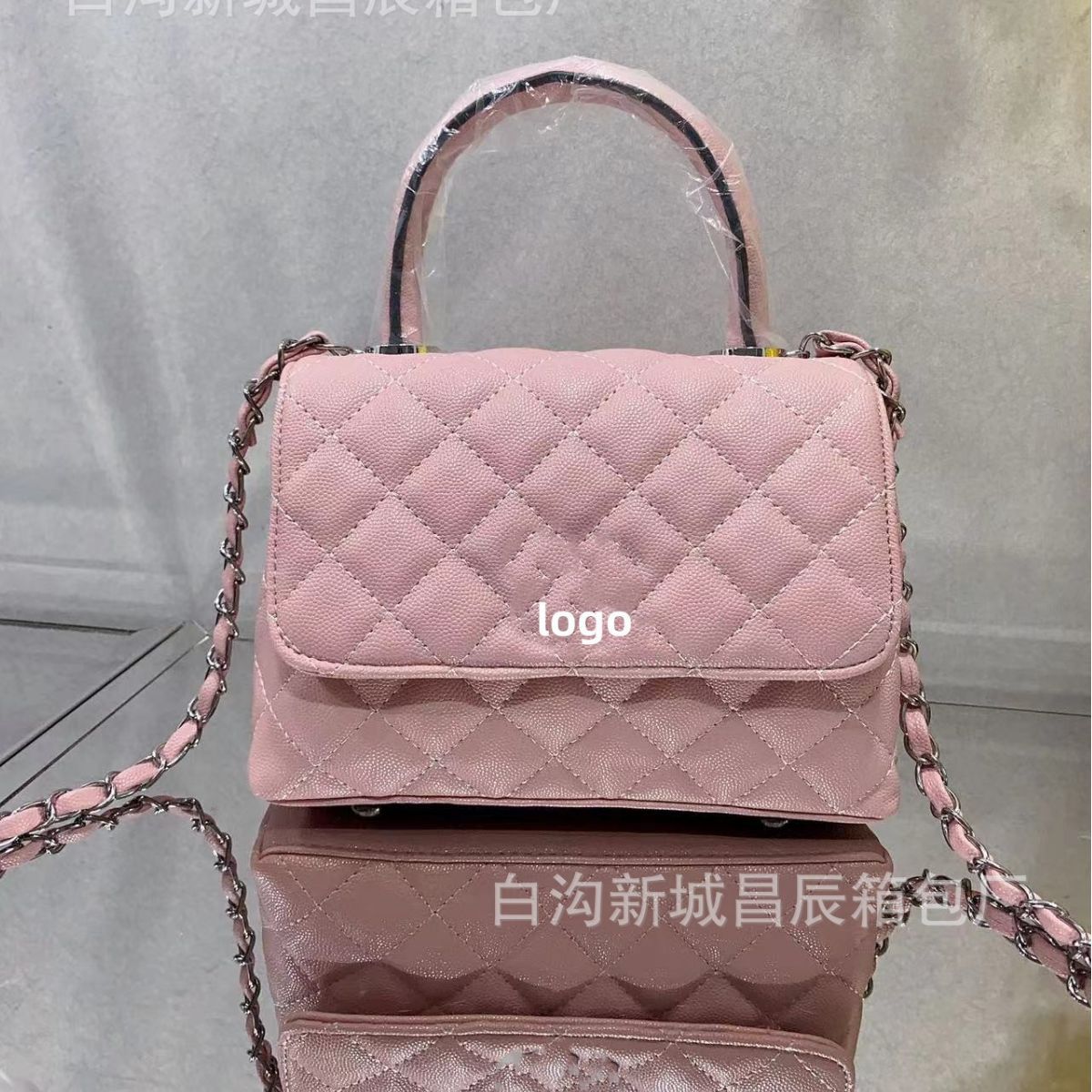 2023 Summer New Popular Kafuu Rhombus Chain Bag Fashion out All-Match Shoulder Women's Crossbody Handbag Delivery