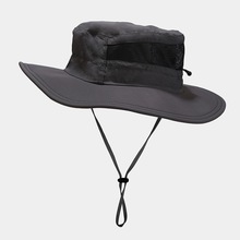 遮阳速干渔夫帽大头围户轻薄透气柔软防紫外线大沿遮帽夏季沙滩帽