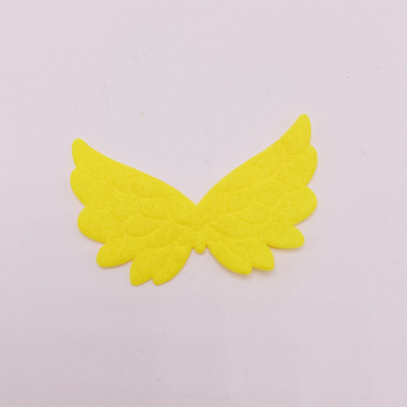 白色毛毡布翅膀 diy烘焙插件材料天使翅膀装饰自制手工饰品配件