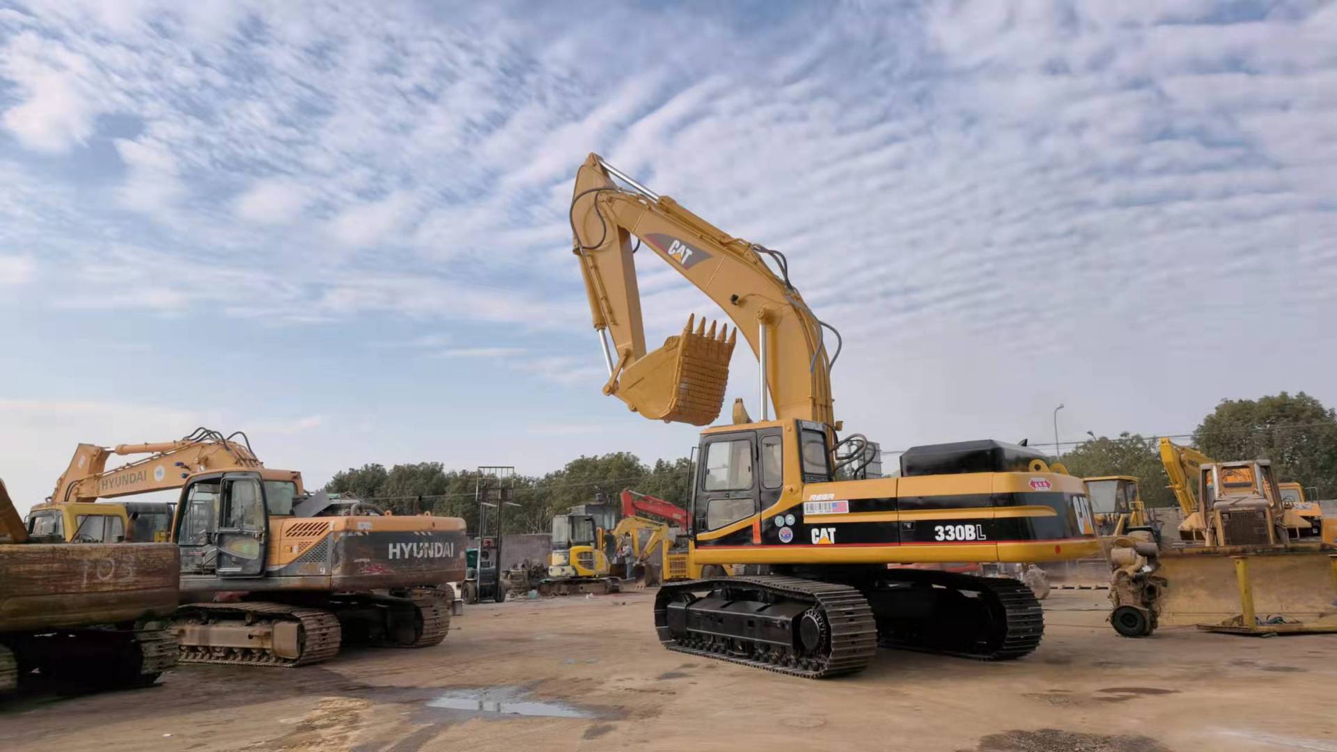 0成交0台二手26吨钩机卡特326二260挖掘机机况好手续全￥406800.