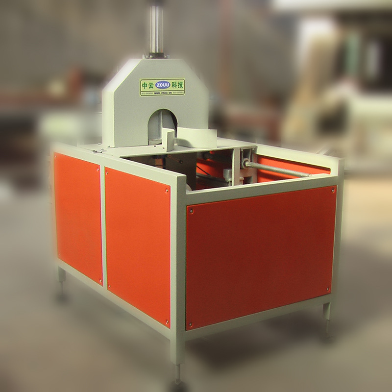 td110抬刀式切割机pvc排水管切割机生产线上切割机台刀式切割机