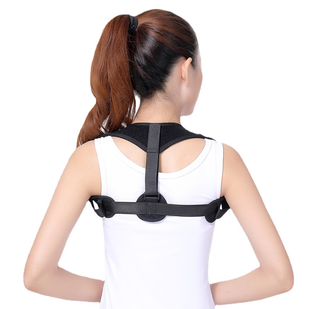 成人背部姿态矫正器 矫正驼背女矫姿背带 防侧弯驼背矫正带夏季薄