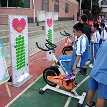踏步站立自行车共享充电一体内置发电单车道具运动人力脚踏发电机