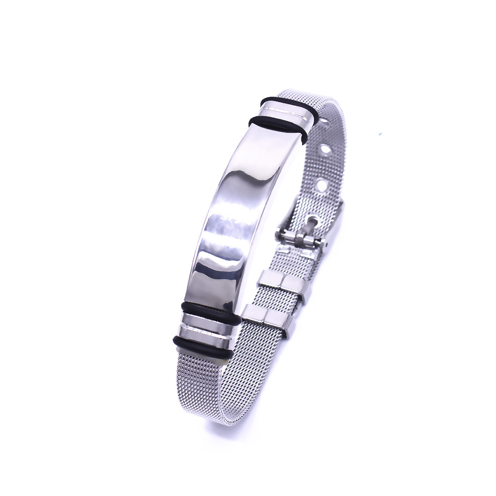 stainless steel bracelet men girls jewelry 新款潮流男手链女
