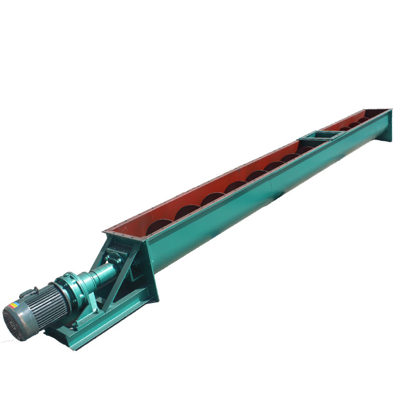 螺旋绞笼输送机给料机 碳钢水泥螺旋送料机 3米小型上料蛟龙