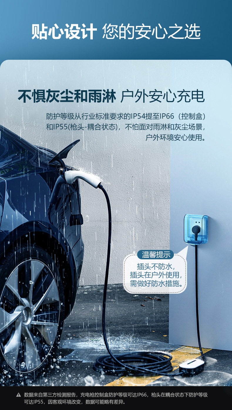 公牛新能源电动汽车充电枪汽车充电器家用特斯拉荣威比亚迪充电桩