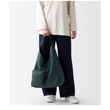 日式不易沾水单肩包托特包文艺风大容量腋下通勤休闲手提包
