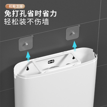 MC45松鲸厕所马桶冲水箱家用卫生间蹲便器大冲力节能抽水箱蹲厕挂