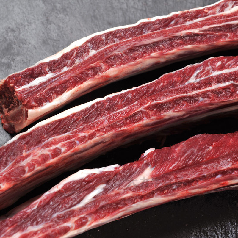 4斤新鲜牛排骨多肉原切牛肋排牛排骨清真鲜牛肉亚马逊代发独立站