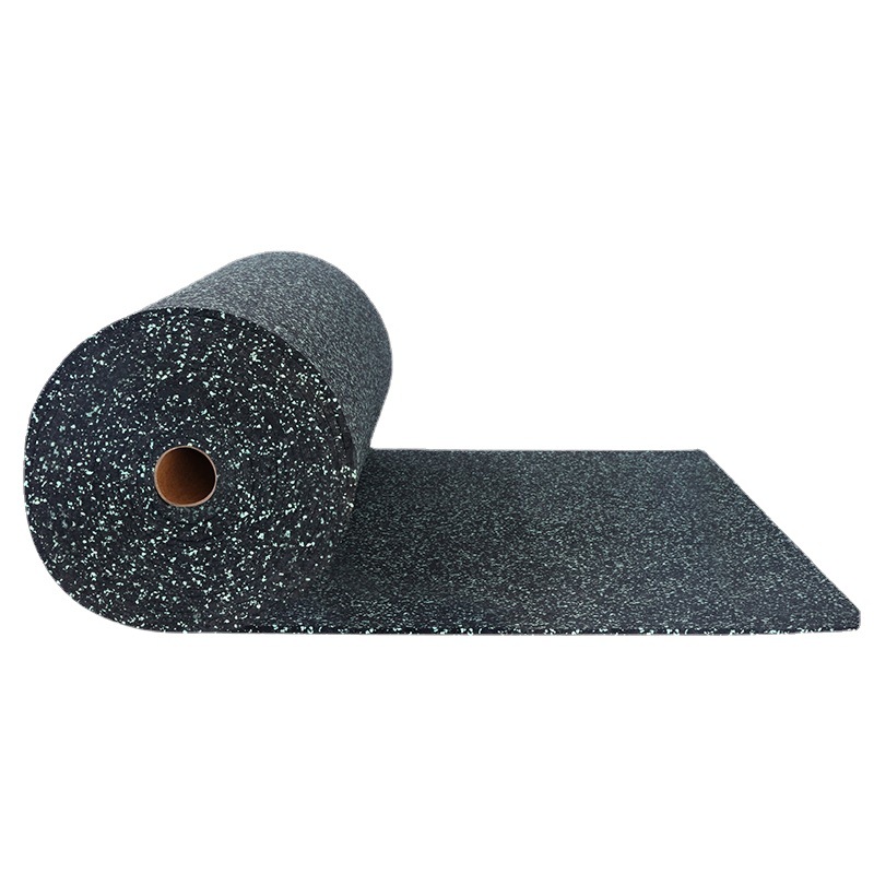 洛赛声学聚氨酯橡胶垫设备房车间场馆室内地板隔音减震阻燃材料