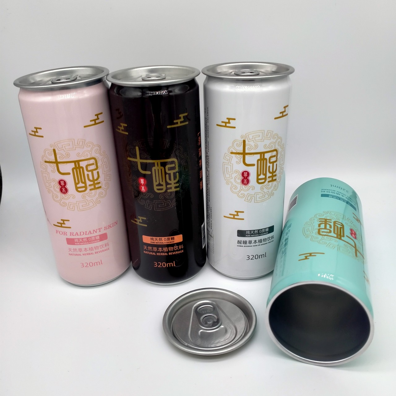 铝制易拉罐可乐罐啤酒饮料大米咖啡罐铝罐金属密封罐