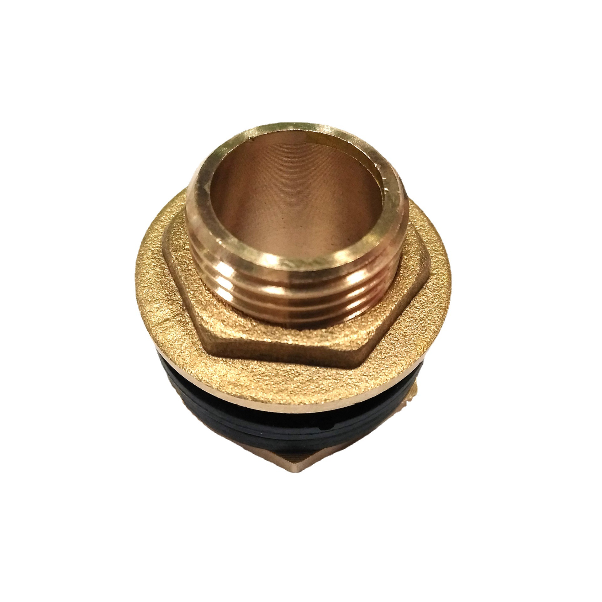 厂家批发 华灿黄铜4分6分1寸水箱接头 水塔进出水接口配件可