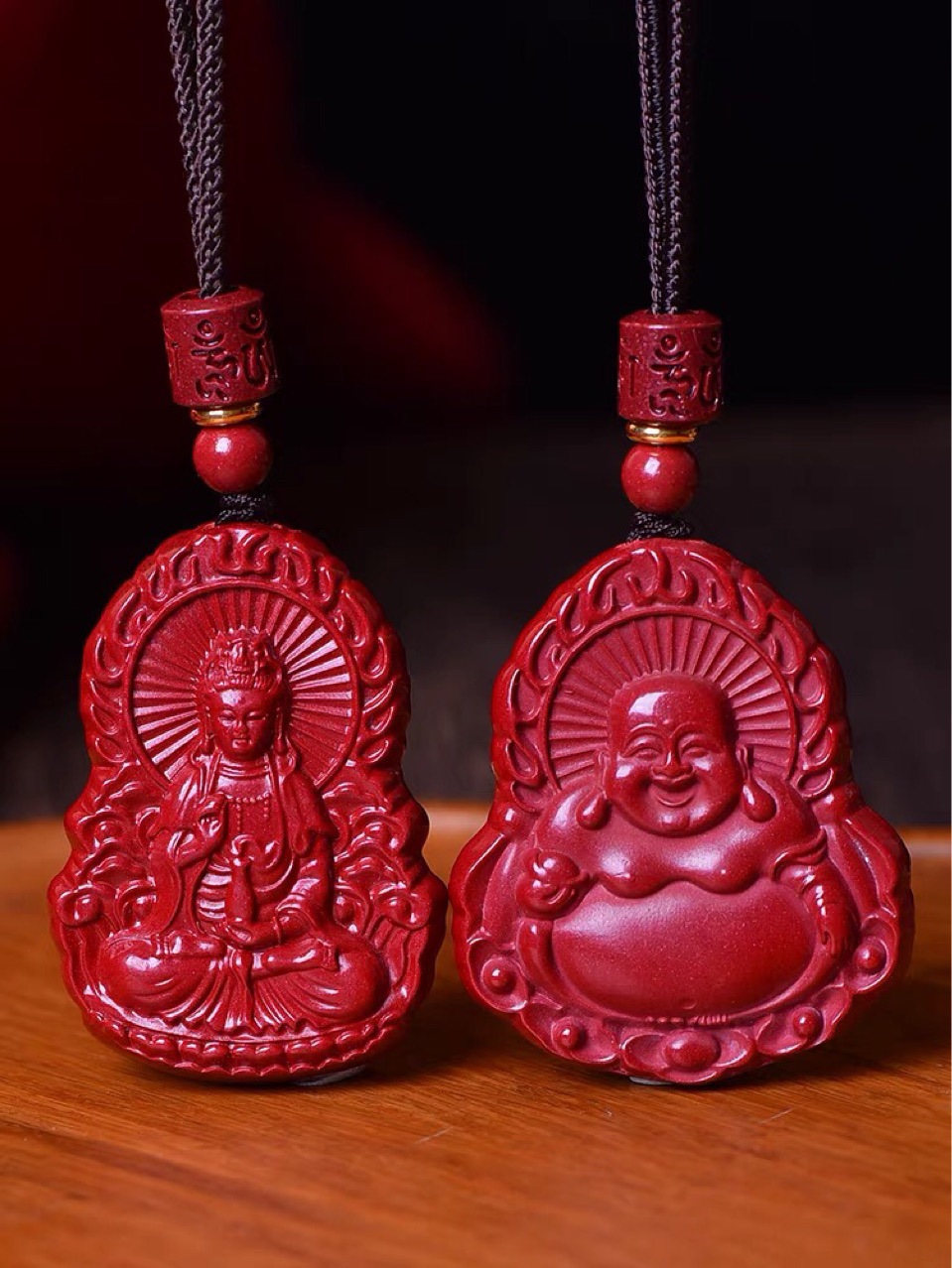 朱砂佛公吊坠观音吊坠紫金砂-阿里巴巴