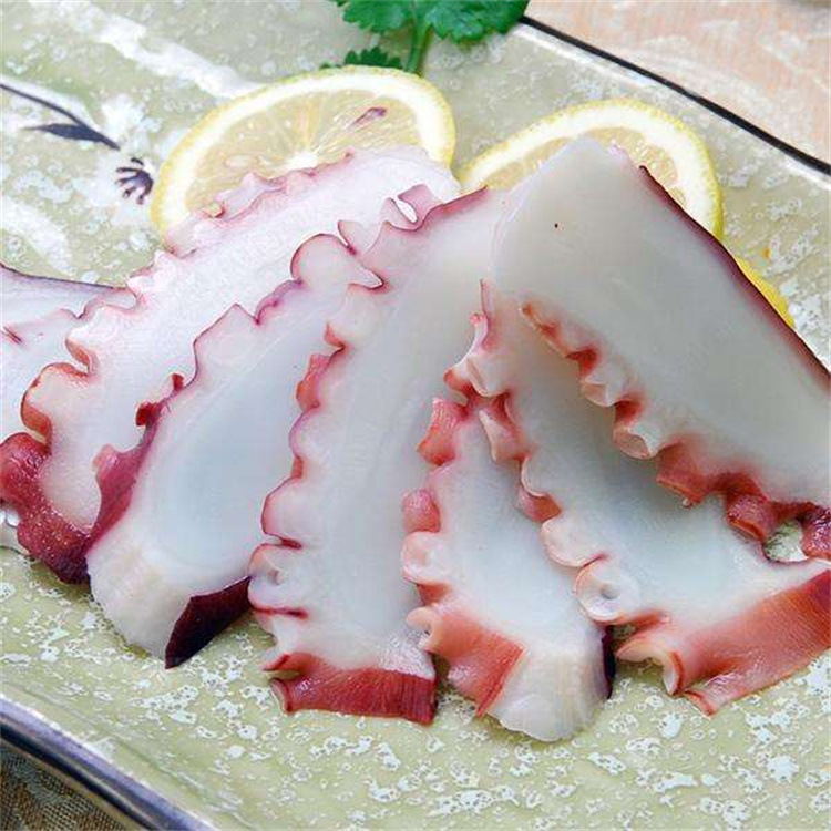 日本寿司材料刺身冷冻八爪鱼切片8g20片袋章鱼切片