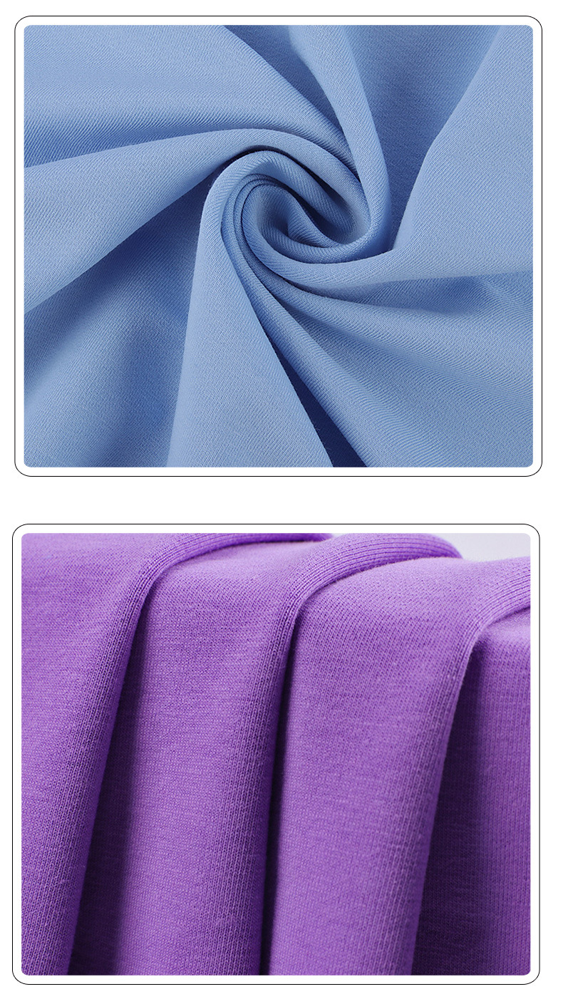 32s40支拉架流线棉卫衣面料现货180g220g260g 秋冬运动卫裤布料