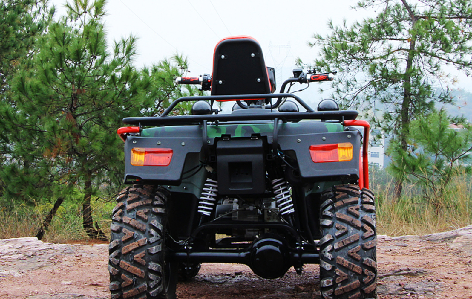厂家直供无极轴传沙滩车四轮越野摩托车200龙鼎全地形车atv山地车