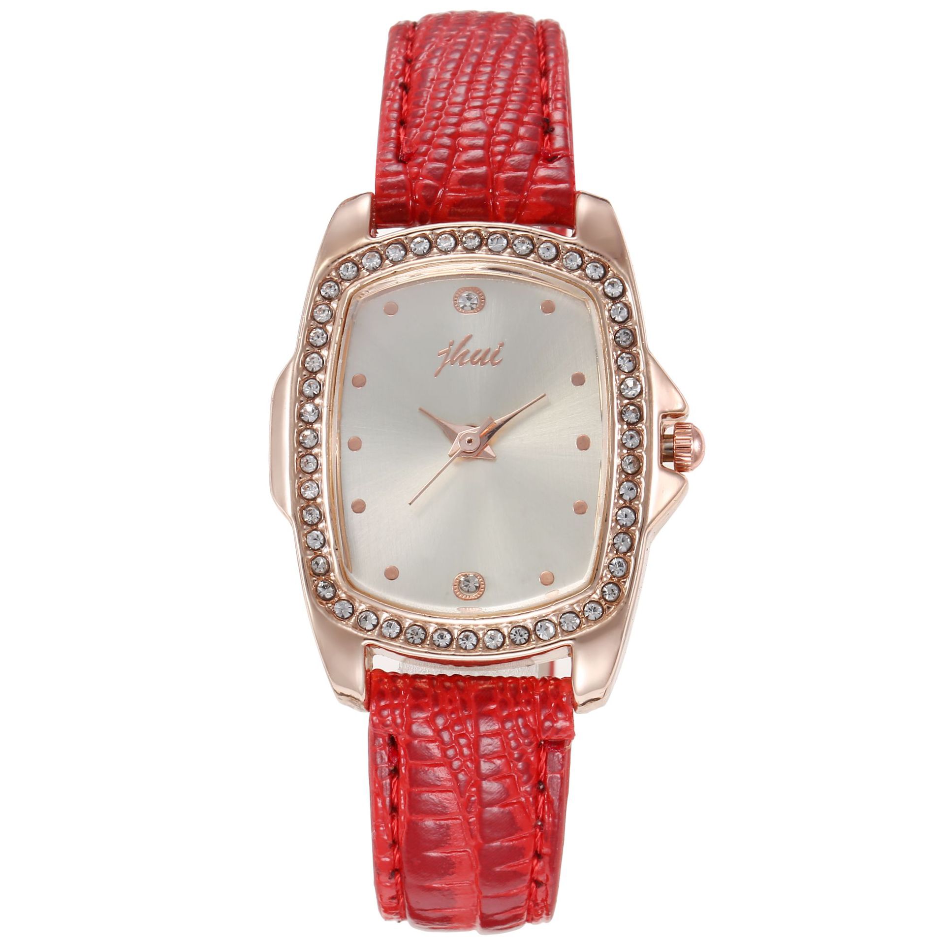 手表女士 时尚两件套引流产品学生手表套装 watches jewelry set