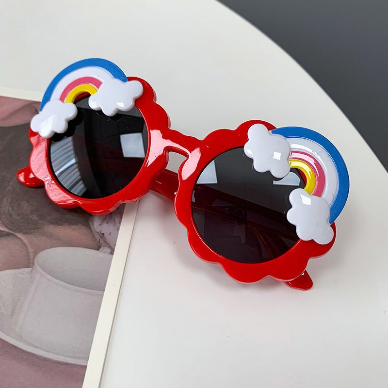 Kids Sunglasses Cute Baby Rainbow Sunglasses Fashion Dress up Cartoon Sunshade Uv Protection Glasses Manufacturer