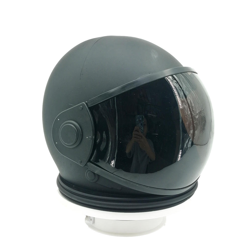 宇航员塑料头盔角色扮演宇航员道具新款太空帽子骑行头盔表演头套