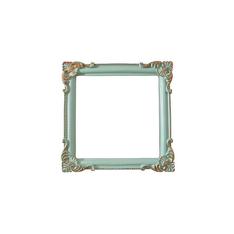 Mini Photo Frame European Ins Vintage Resin Photo Frame Relief Manicure Furnishings Ornaments Shooting Props Background
