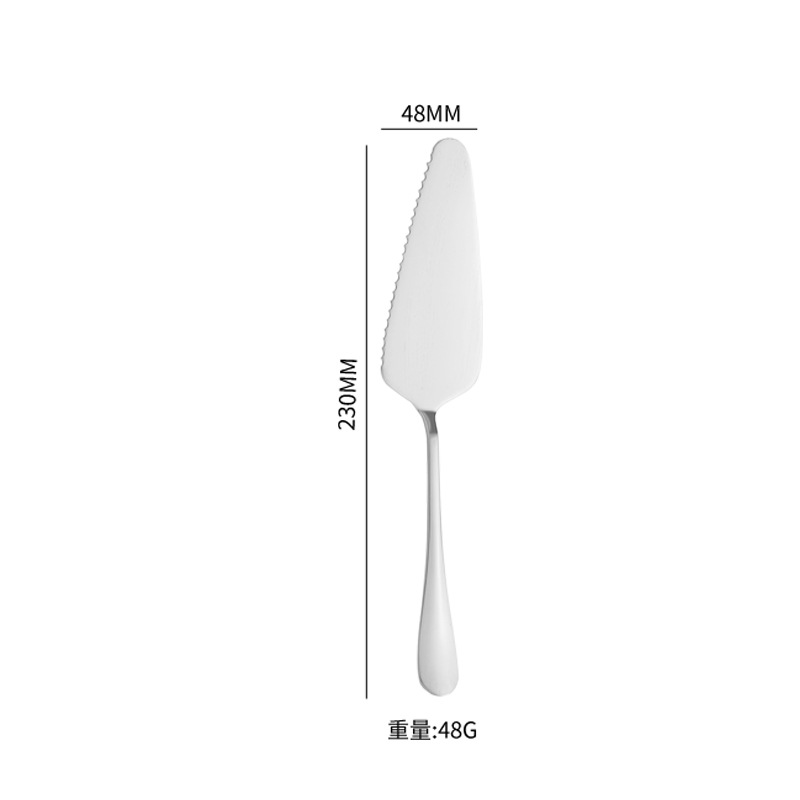 Stainless Steel Cake Shovel Cake Knife Triangle Cheese Shovel Knife, Fork and Spoon Moon Cake Knife and Fork Pizza Cutter Baking Tool Logo